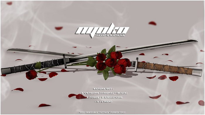 Nyoko - HAYATE katana [FATPACK]