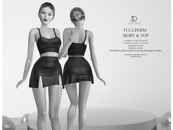 SENTINUS ORIGINALS - SKIRT & TOP 01 DEMO