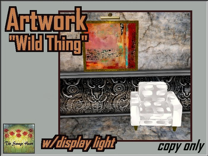 TSH  Artwork (boxed) "Wild Thing"