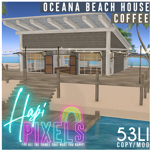 [*** Hapi Pixels ***]  Oceana Beach House - Coffee