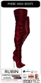 Baiastice_Phebe High Boots-Rubin