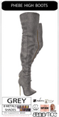 Baiastice_Phebe High Boots-Grey