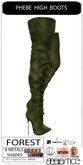 Baiastice_Phebe High Boots-Forest