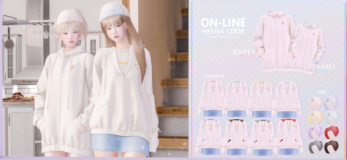 ON-LINE. HEENA LOOK - RARE2//Maitreya Lara
