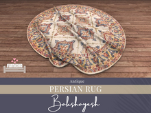 Furnicha - Antique Persian Bakshayesh Round Rug