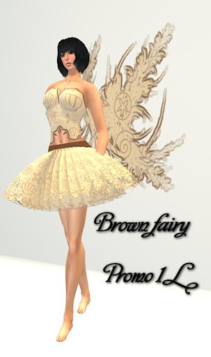 Promo dollarbie Brown Fairy Box