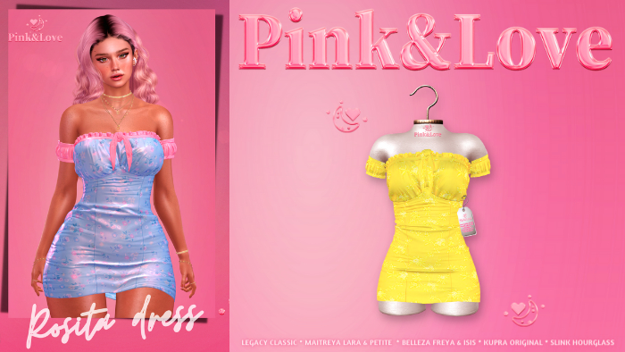 [Pink&Love] Rosita - Dress - Sun