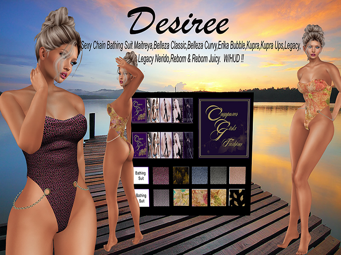 !CGF-*Desiree* Bathing Suit W/HUD