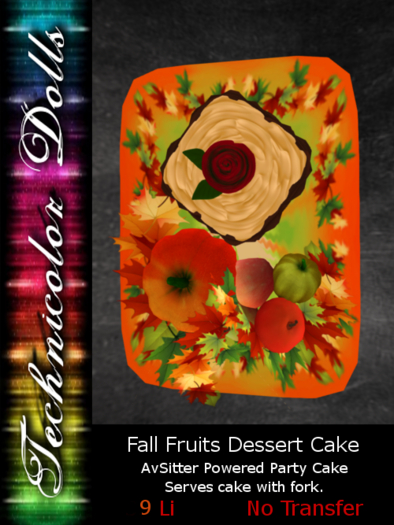 TDolls - Fall Fruits Dessert Cake (CMt)