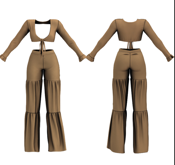 #UNIVERSA - Molly Top - Tan - ADULT