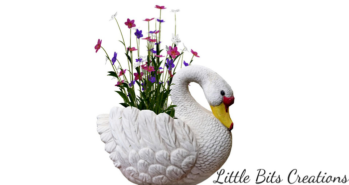 LBC- Swan And Flowers