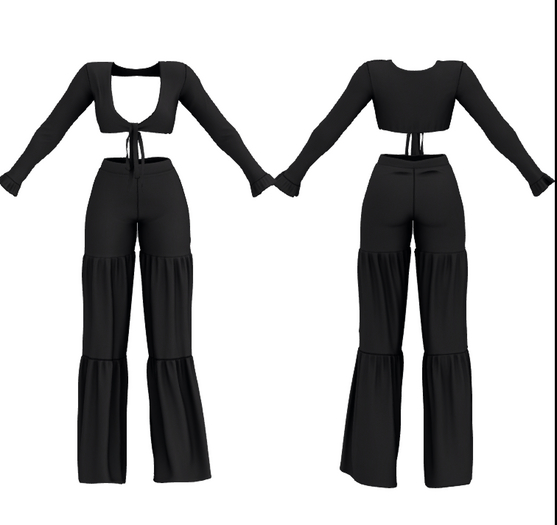 #UNIVERSA - Molly Top - Black - ADULT