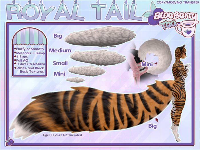 Blueberry Tea - Royal Tail