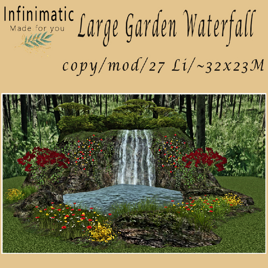 Large Garden Waterfall boxed
