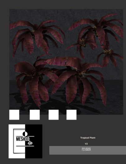 MeshedUp: Tropical Plant V2 Pack