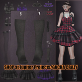 7. POISON ROUGE Katrina Stockings L maitreya