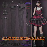 8. POISON ROUGE Katrina Fishnet Stockings maitreya