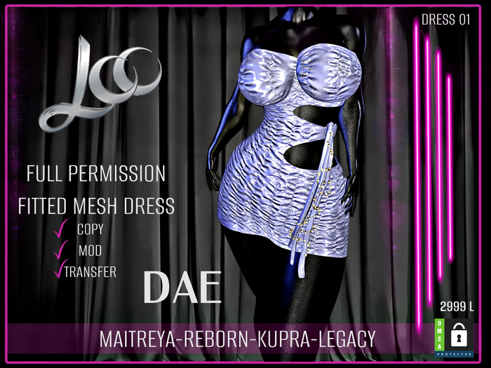 LCC FULL PERM DRESS 001 DAE -