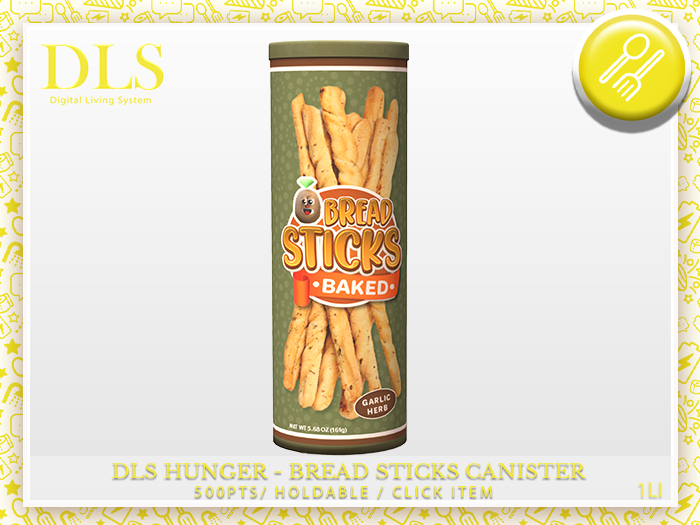 DLS Hunger 2.0 - Bread Sticks Canister
