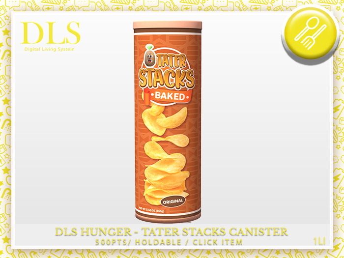 DLS Hunger 2.0 - Tater Stacks Canister
