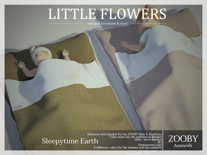 Blanket Sleepytime Earth - Zooby