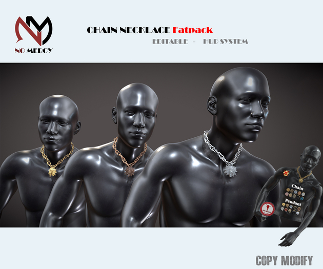 No Mercy / Chain Necklace Fatpack  