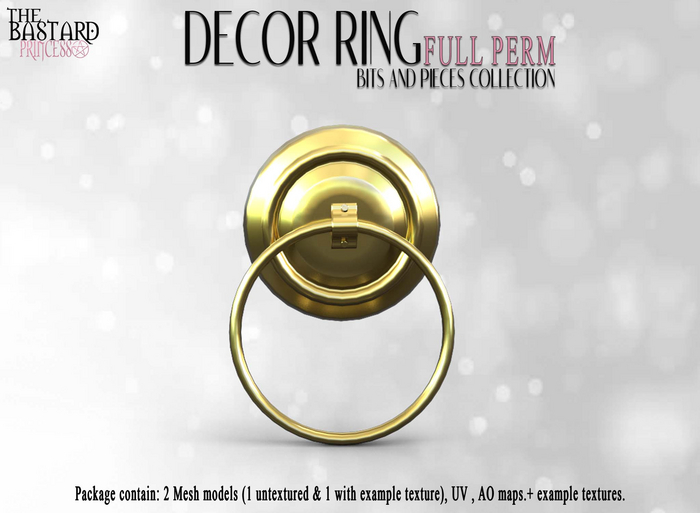 The Bastard Princess - Decor Ring FP
