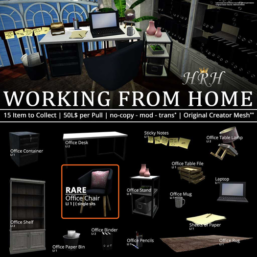 22769 - Office Chair - RARE