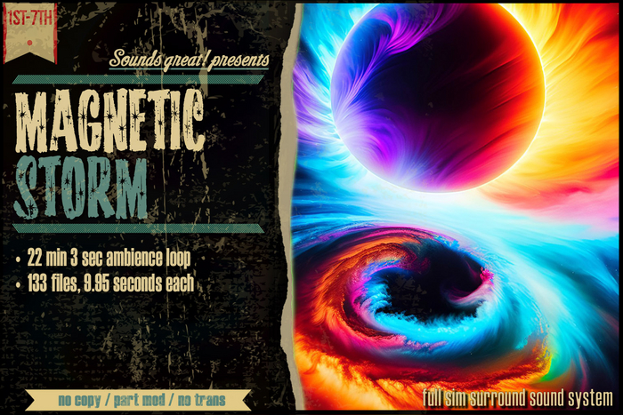 Sounds Great! Ambient System - Magnetic Storm