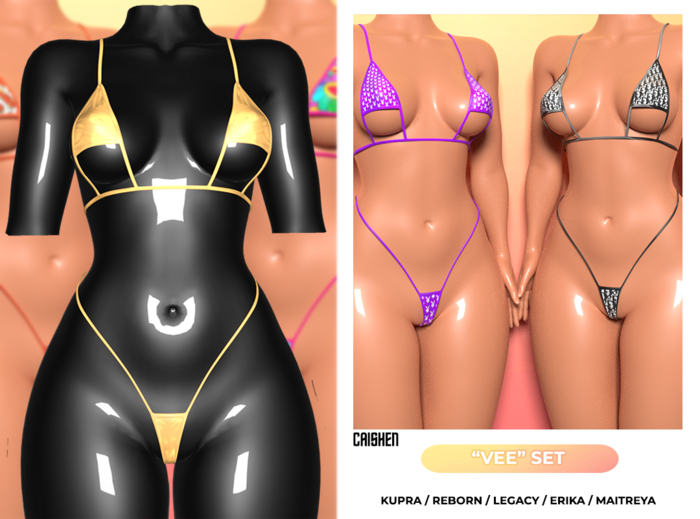 CAISHEN - "Vee" Set (Nude) [UNPACKER]
