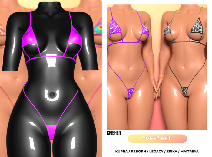 CAISHEN - "Vee" Set (Purple) [UNPACKER]