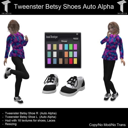 Tweenster Betsy Shoes (Auto Alpha)