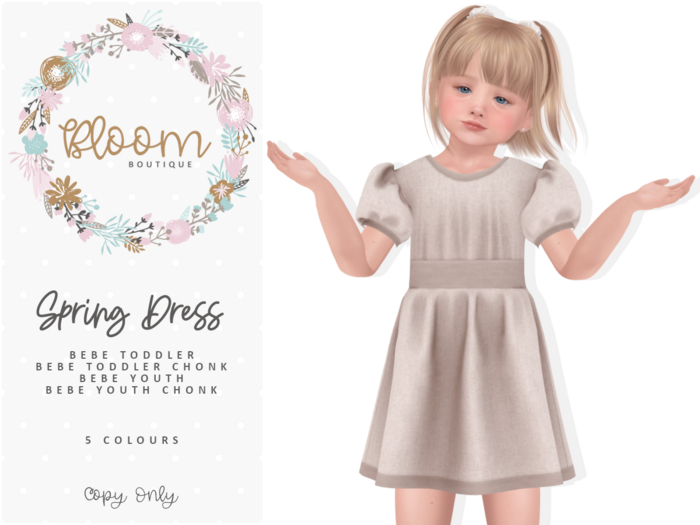 Bloom Spring Dress Fatpack