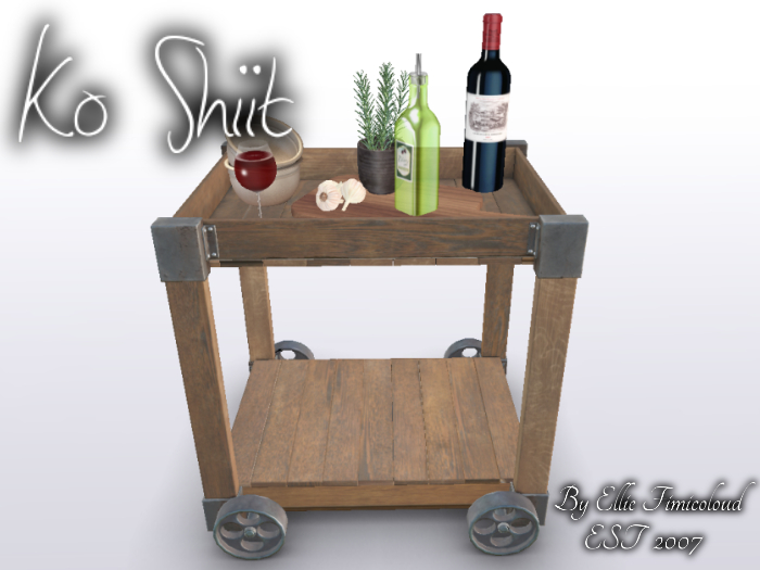 [KO SHIIT] Ari Kitchen Cart