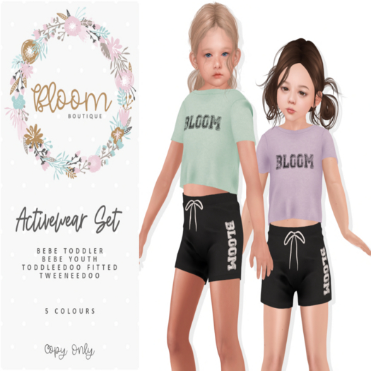 Bloom Activewear Set Fatpack