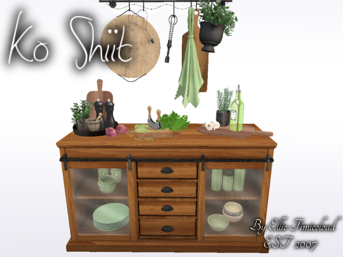 [KO SHIIT] Emma Kitchen Cabinet