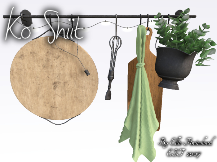 [KO SHIIT] Emma Wall Rack A