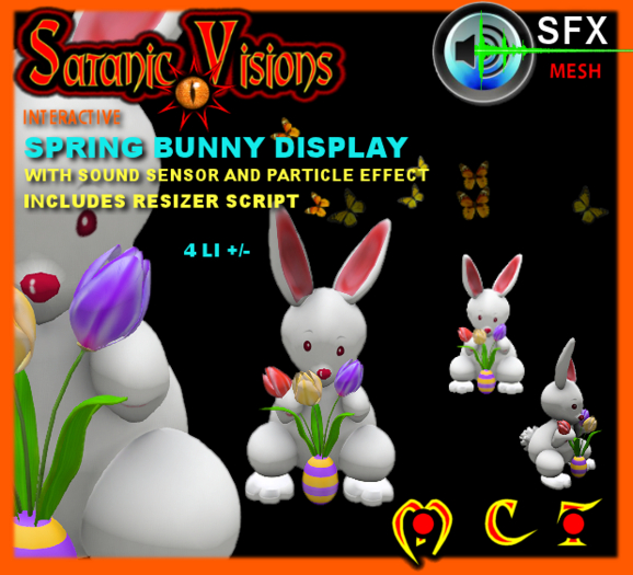 Spring Bunny Display