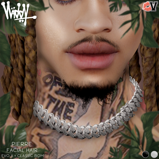 Vladdy // "Pierre" Facial Hair (Fatpack) (EVO X + CLASSIC BOM)