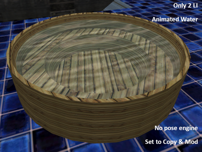 Basic hot tub (2 LI, no pose)