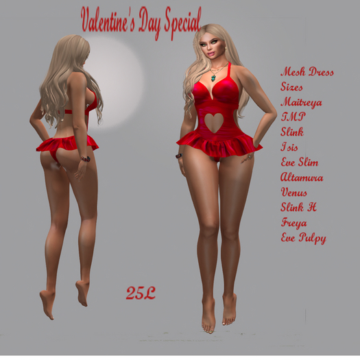 Valentine's Day Sale Dress