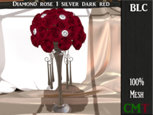 BLC Diamond Rose 1 silver dark red