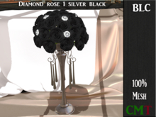 BLC Diamond Rose 1 silver black