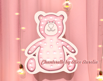 8. NACH Wall Lamp Pink Bear