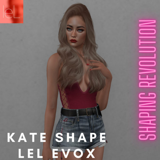 {Shaping Revolution] Kate Shape for Lelutka  Ceylon Head 3.1
