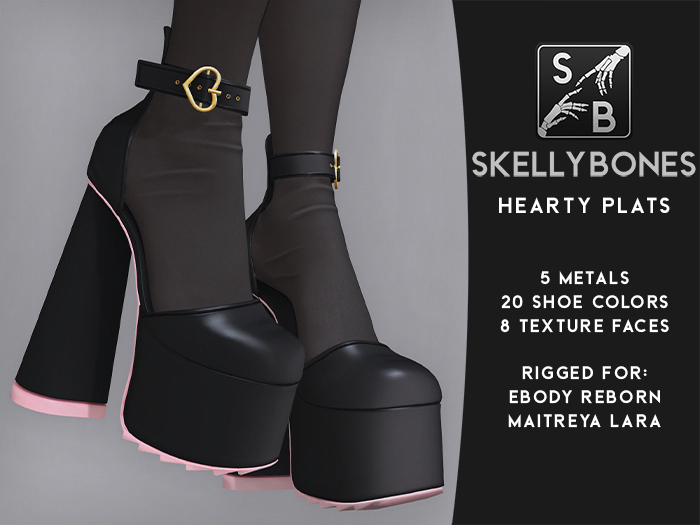 Skellybones -- Hearty Plats For eBody Reborn And Maitreya Lara