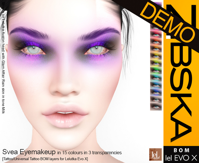 Zibska Evo X ~ Svea Eyemakeup Demo