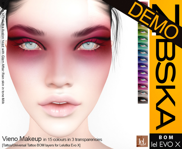 Zibska Evo X ~ Vieno Makeup Demo