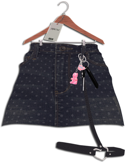 KitCat - HeartSick Skirt (Depth)