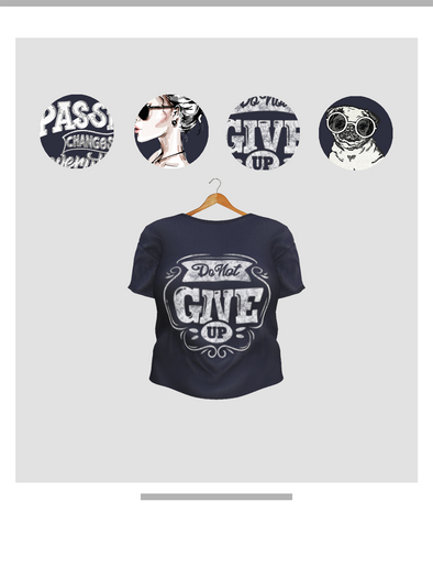 **Honey*Soul**Tee_Nicole(Navy)